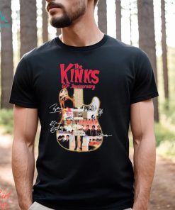 The Kinks 60th Anniversary Collection Signatures shirt