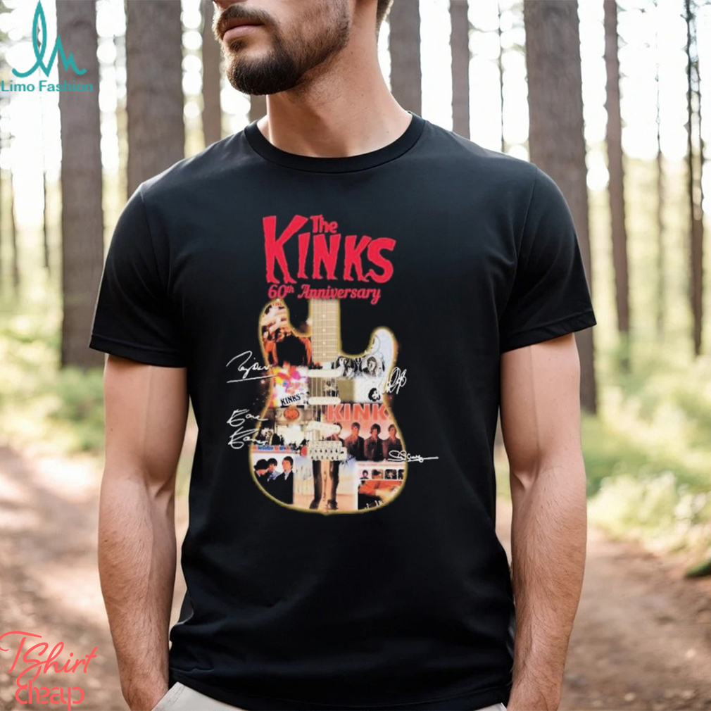 The Kinks 60th Anniversary Collection Signatures shirt The Kinks 60th Anniversary Collection Signatures shirt