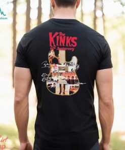 The Kinks 60th Anniversary Collection Signatures shirt
