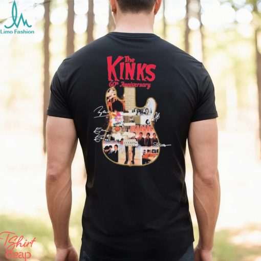 The Kinks 60th Anniversary Collection Signatures shirt