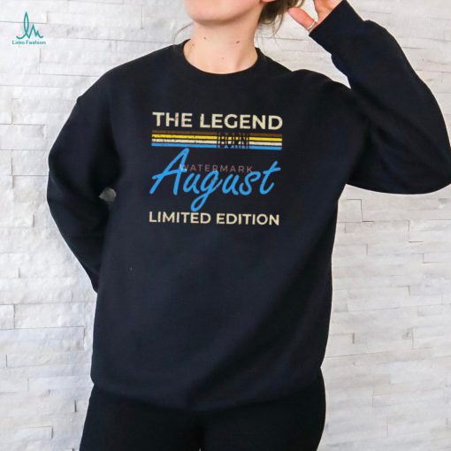 The Legend August Design on Women’s T Shirt