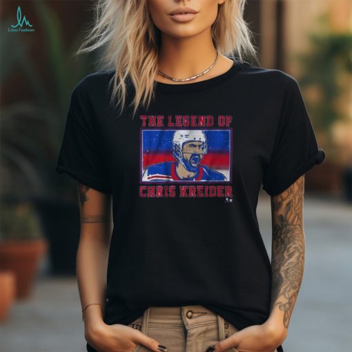 The Legend Of Chris Kreider Shirt