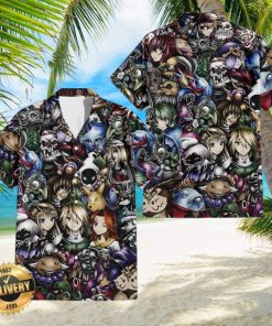 The Legend Of Zelda All Zelda Characters Tropical Hawaiian Shirt