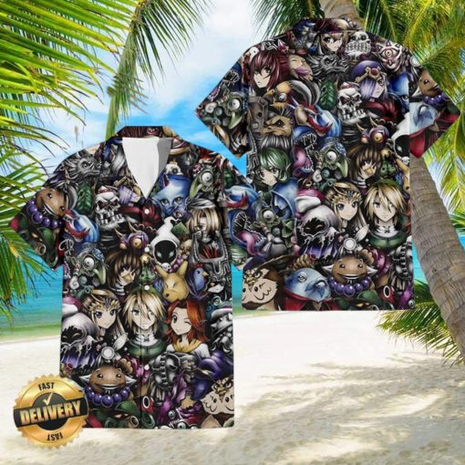 The Legend Of Zelda All Zelda Characters Tropical Hawaiian Shirt