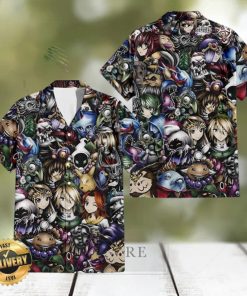 The Legend Of Zelda All Zelda Characters Tropical Hawaiian Shirt