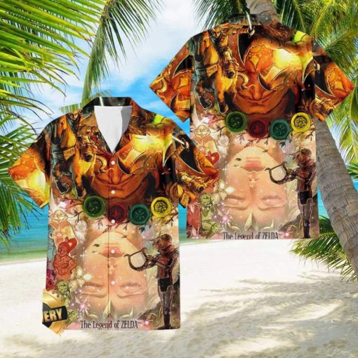 The Legend Of Zelda Ocarina Of Time Hawaiian Shirt