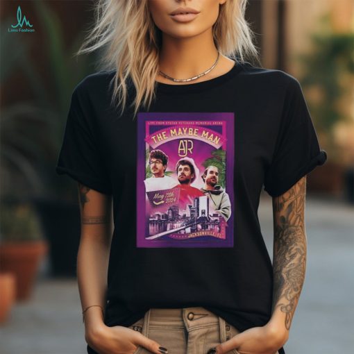 The Maybe Man Tour AJR Jacksonville, FL 2024 Poster Shirt