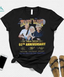 The Moody Blues 1964 2024 60th Anniversary Thank You For The Memories T Shirt