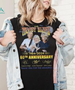 The Moody Blues 1964 2024 60th Anniversary Thank You For The Memories T Shirt