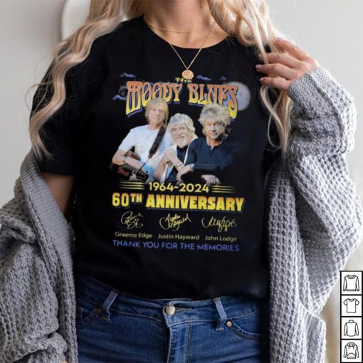 The Moody Blues 1964 2024 60th Anniversary Thank You For The Memories T Shirt