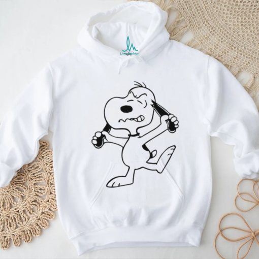 The Peanuts Snoopy angry shirt