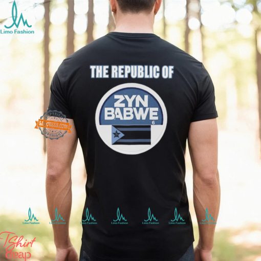 The Republic Of Zybwe Zyn Shirt