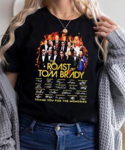 The Roast of Tom Brady thank you for the memories signatures shirt