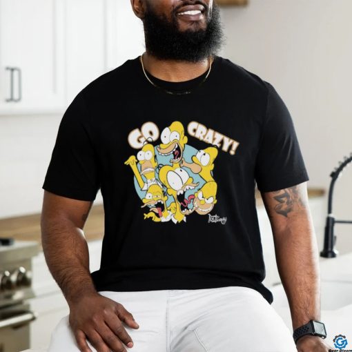 The Simpsons Go Crazy Signature T shirt