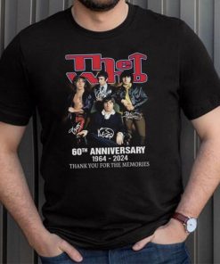 The Who 60th Anniversary 1964 2024 Thank You For The Memories Signature T Shirt