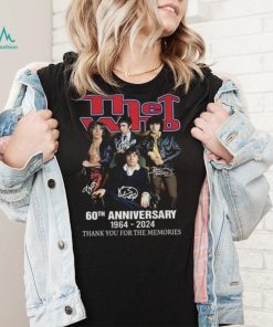 The Who 60th Anniversary 1964 2024 Thank You For The Memories Signature T Shirt