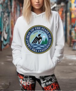 The great seal of the state of Minnesota bring ya ass logo shirt