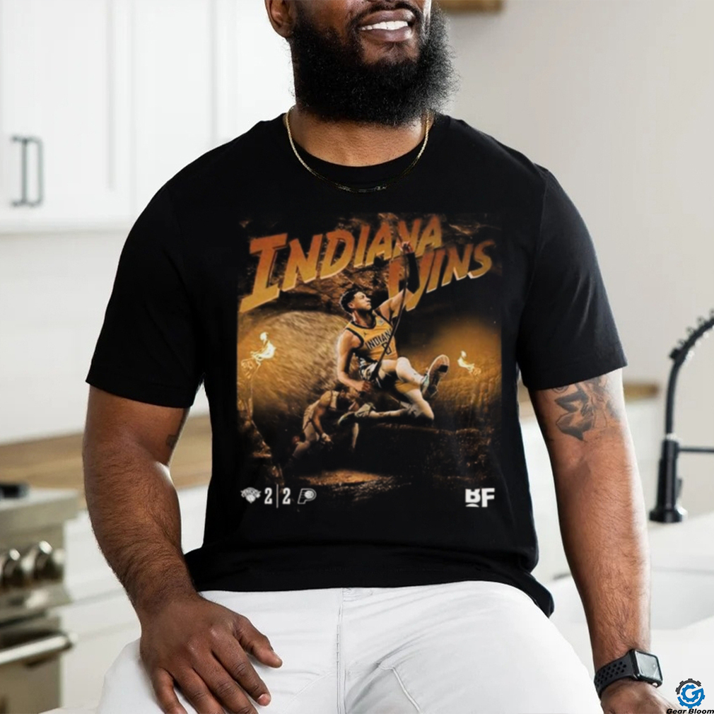 The indiana pacers blowout the new york knicks to tie the series at 2 2 nba playoffs shirt The indiana pacers blowout the new york knicks to tie the series at 2 2 nba playoffs shirt