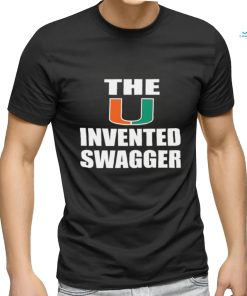 The invented swagger Miami Hurricanes logo shirt