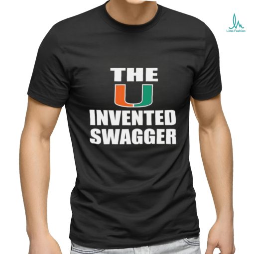 The invented swagger Miami Hurricanes logo shirt