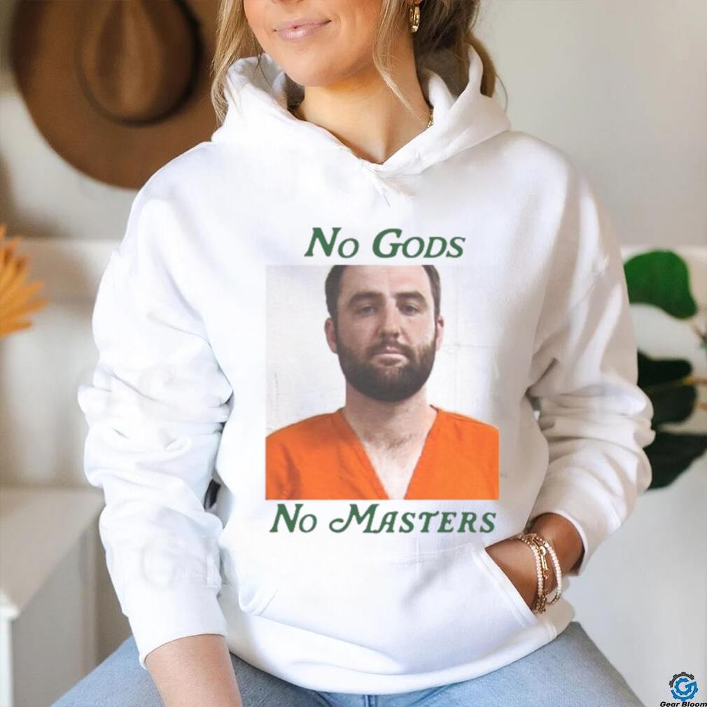 Thegoodshirts Scottie Scheffler No Gods No Masters Shirt Thegoodshirts Scottie Scheffler No Gods No Masters Shirt