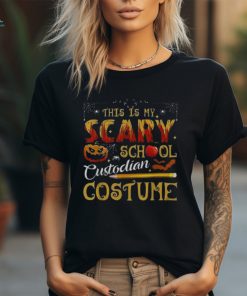 This Is My Scary School Custodian Costume Funny Halloween Kid T Shirt