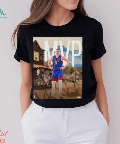 Three MVP’s in four years for Nikola Jokić Poster Shirt