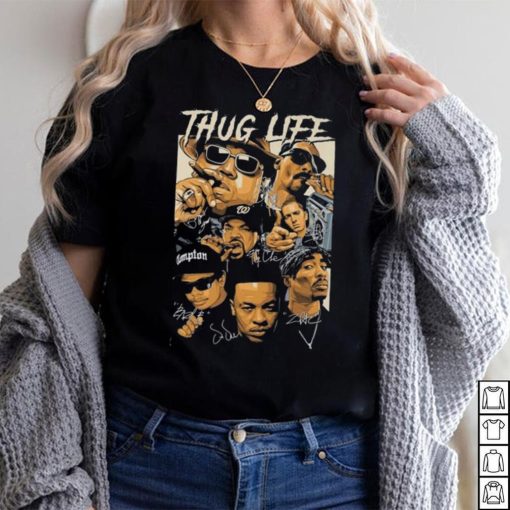 Thug life legends the clan dr. dre eazy e 2pac eminem snoop dogg shirt