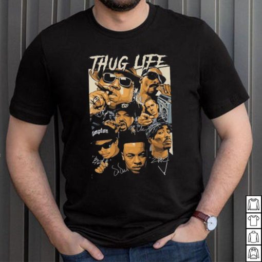 Thug life legends the clan dr. dre eazy e 2pac eminem snoop dogg shirt