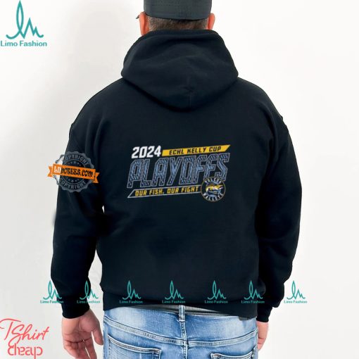 Toledo Walleye Netbuster 2024 Playoff T Shirt