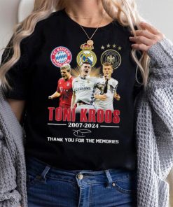 Toni Kroos 2007 2024 Bayern Munchen Real Madrid Thank You For The Memories T Shirt