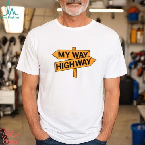 Top My Way Highway Tee Shirt