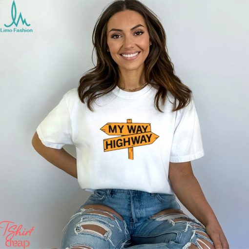 Top My Way Highway Tee Shirt