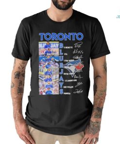 Toronto Blue Jays Team Players 2024 Signatures Shirt