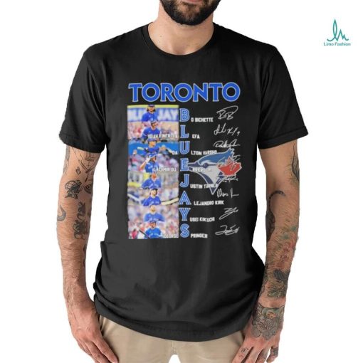 Toronto Blue Jays Team Players 2024 Signatures Shirt