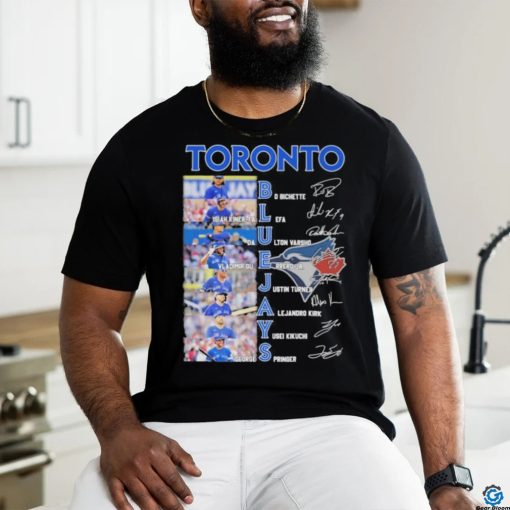 Toronto Blue Jays Team Players 2024 Signatures Shirt