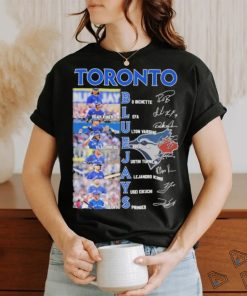 Toronto Blue Jays Team Players 2024 Signatures Shirt