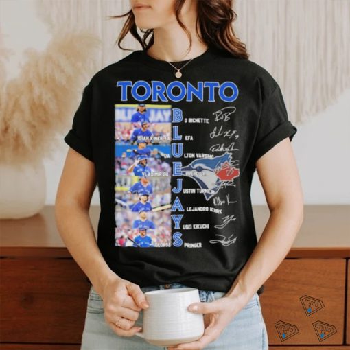 Toronto Blue Jays Team Players 2024 Signatures Shirt