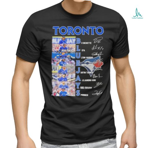 Toronto Blue Jays Team Players 2024 Signatures Shirt