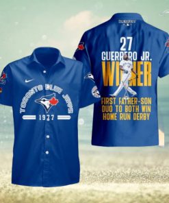 Toronto Blue Jays Vladimir Guerrero Jr. Winner Hawaiian Shirt