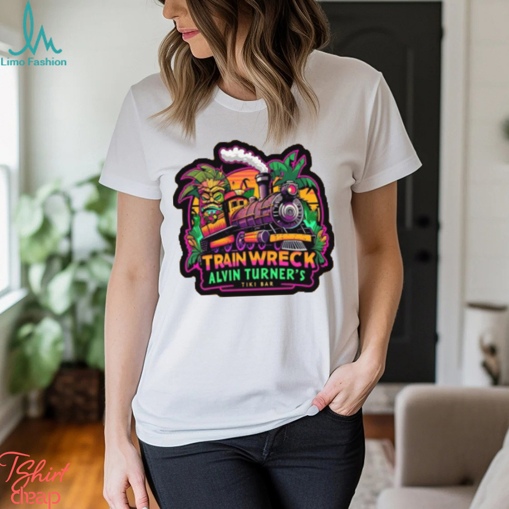 Train Wreck Tiki Shirt Train Wreck Tiki Shirt