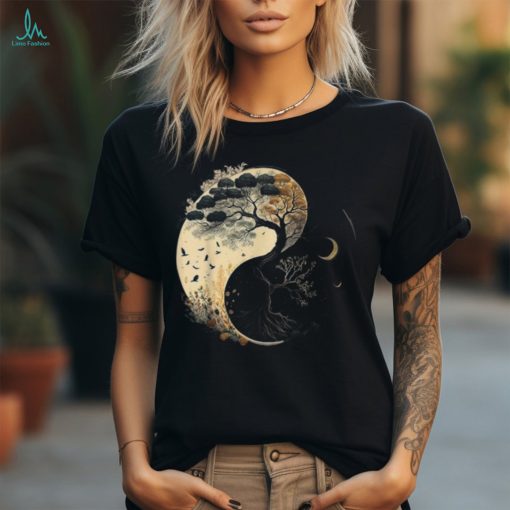 Tree Of Life Yin Yang T Shirt