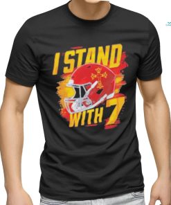 Trending I Stand With 7 Harrison Butker Chiefs Helmet Shirt