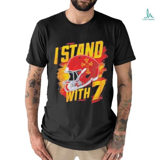 Trending I Stand With 7 Harrison Butker Chiefs Helmet Shirt