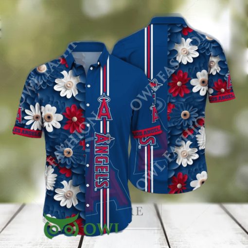 Trendy Los Angeles Angels Hawaiian Shirt Warmth Aloha