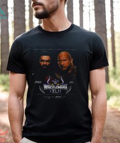 Tribal Combat Wrestlemania 41 WWE 2024 Roman Reigns And The Rock shirt, hoodie, sweater, long sleeve and tank top Tribal Combat Wrestlemania 41 WWE 2024 Roman Reigns And The Rock shirt