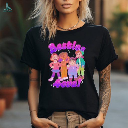 Turning Red Mad Engine Besties Group Graphic T Shirt
