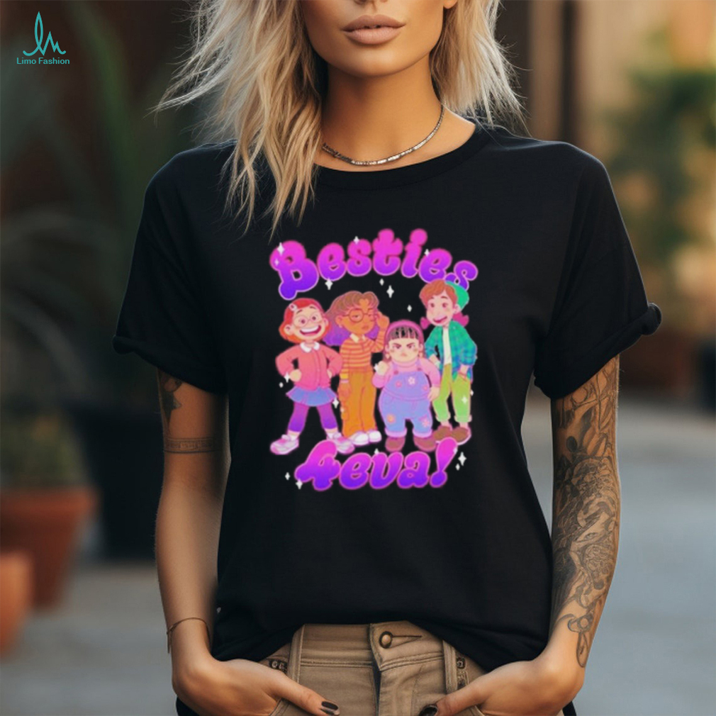 Turning Red Mad Engine Besties Group Graphic T Shirt Turning Red Mad Engine Besties Group Graphic T Shirt