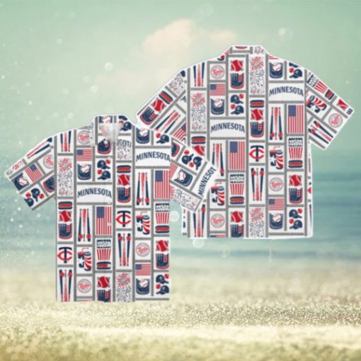Twin Americana Hawaiian Shirt