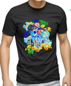 Tyler Glasnow Los Angeles Dodgers flowers shirt